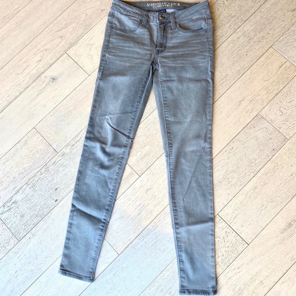 Grey A&E jeggings